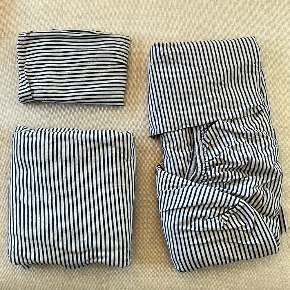 RH Baby & Child Pinstripe Jersey Sheet set